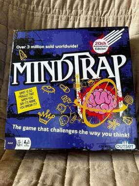 MindTrap 20th Anniversary Edition Board Game Outset